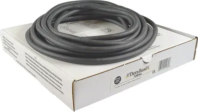 Obrázek produktu pro Thera Band Tubing Exercise Band Fitness Resistance 7,5 m speciální silný ČERNÝ