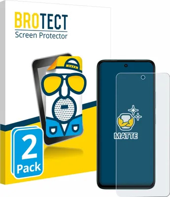Produktbild von 2x BROTECT Schutzfolie für Xiaomi Redmi 13 5G Displayschutz Displayschutzfolie Folie Matt Entspiegelungsfolie