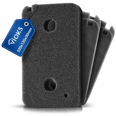 Produktbild von Filter für Trockner, 3 Stück, 220 x 135 mm, Ersatz für den Sockelfilter