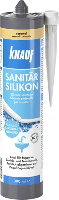 Produktbild von Knauf Sanitär Silikon caramel 300 ml