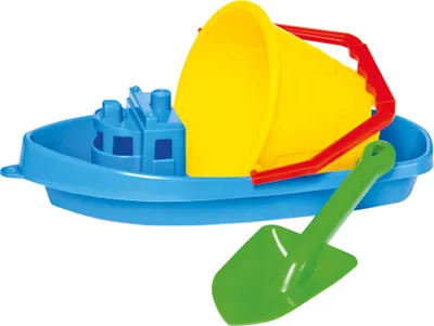 Produktbild von Sand-Spielzeug Set mit Boot