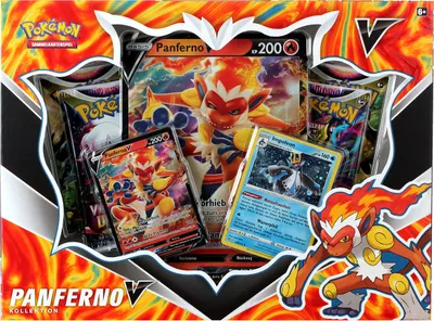 Produktbild von Pokemon Sammelkartenspiel: Panferno-V Kollektion (+)
