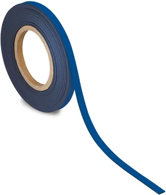 Produktbild von Kennzeichnungsband magnetisch 1cmx10m blau Packung mit 20 Stück