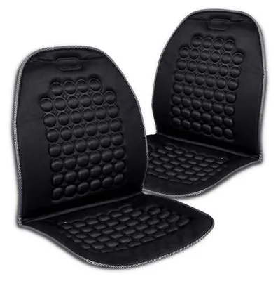 Produktbild von 2er-Set Massageauflage, Sitzmatte/Sitzbezug für Auto, Jeep, Lkw – für Zuhause oder Büro