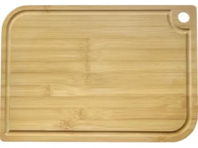 Produktbild von Westmark Schneidebrett Bambus  hochwertige Schneideunterlage mit Saftrille, Küchenbrett aus Holz zum einfachen Schneiden von Lebensmitteln  Bambus, 40 x 29 cm