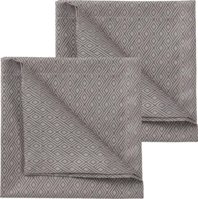 Produktbild von Curt Bauer Damast Servietten 2 Stück Riga 3947 Farbe stone Größe 50x50x2