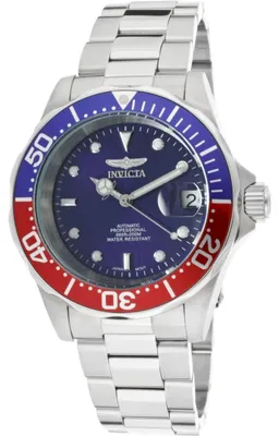 Produktbild von Invicta Pro Diver 5053 Herrenuhr - Automatikwerk - Edelstahl mit blauem Zifferblatt - 40 mm