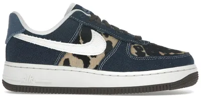 Productafbeelding van Nike Air Force 1 Low Cheetah Blauw Denim (dames) - EU 45