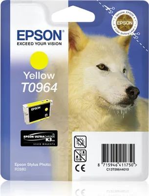 Immagine prodotto di Epson C13T09644010 Epson Tintenpatrone yellow T 096 UltraChrome K 3     T 0964
