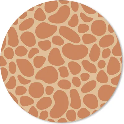 Produktbild von MuchoWow® Mauspad Mousepad Giraffe - Afrika - Gestaltung 20x20 cm - Mousepads - Maus Mat - Pad - Mausunterlage - Schreibtischmatte
