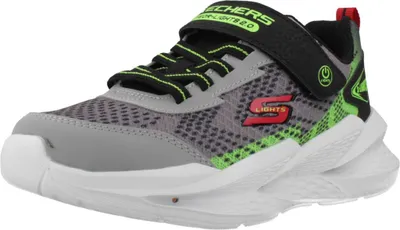 Produktbild von SKECHERS METEOR LIGHTS Leucht-Sneaker für Kinder in Grau