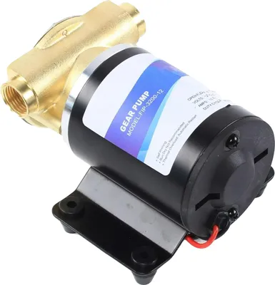 Produktbild von Membranpumpe, 30 L/min Kapazität, geeignet für Wasser- und Motorenkühlung, EU, 12V, schwarz
