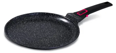 Crêpemaker 28 cm, geschmiedetes Aluminium, schwarz