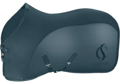 Image de Couverture anti-mouches Eskadron Pro Cover Classic Sports FS26 Couverture pour cheval Pétrole L