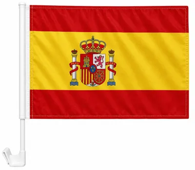 Produktbild von Autoflagge Spanien 30 x 40 cm Auto Flagge Fahne Autofahne Fensterflagge Fanfahne