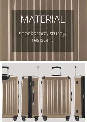 Immagine prodotto di Alex - Valigia rigida grande per bagaglio da stiva con estensione trolley a rotelle valigia da viaggio check-in XL 75 cm, 119 L, 4 ruote, lucido, verde mela