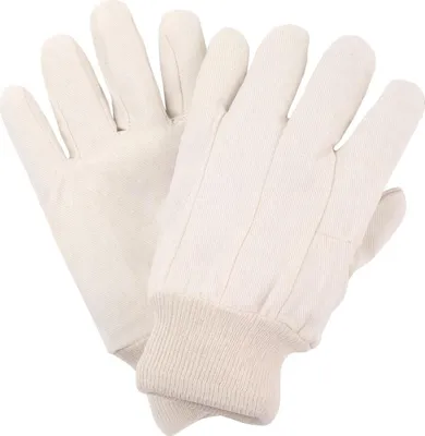 Produktbild von Arbeitshandschuhe | 12 Paar Baumwoll-Köper-Handschuhe | Gr. 10