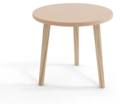 Produktbild von Runder Couchtisch NILSA – beige/braun