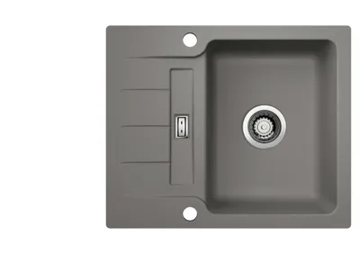 Produktbild von Naber Einbauspüle Keramik flächenbündig LineUP 2F lava