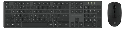 Produktbild von CONCEPTRONIC Wireless Keyboard+Mouse,nano,Layout spanisch sw