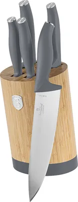 Produktbild von BERLINGERHAUS Messerset mit Stnder BAMBUS 6-tlg. Aspen Collection BH-2680