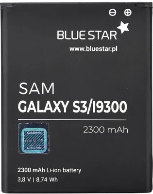 Produktbild von Bluestar Akku Ersatz kompatibel mit Samsung I9300 Galaxy S3 2300 mAh Batterie Accu EB-L1H2LLU, EB585158LP)