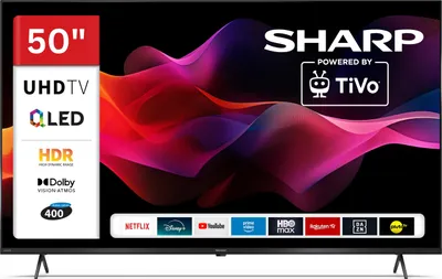 Produktbild von Sharp 50HM5745E QLED Fernseher 50 Zoll Smart TV by TiVo 4K UHD Fernseher mit HDR Dolby Vision (2026)