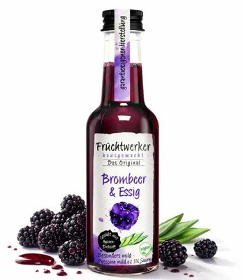 Produktbild von Fruchtwerker Brombeer & Essig mit Agavendicksaft ab 250ml