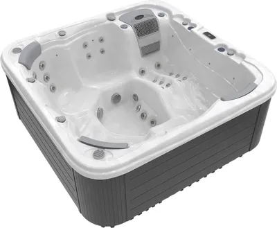 Produktbild von Wellis Lugano Life Whirlpool Außenwhirlpool 230x230x94cm für 6 Personen inkl. Thermocover