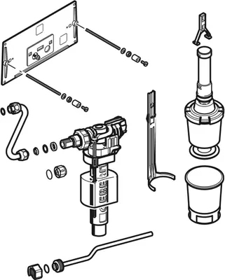 Produktbild von Geberit 215420001 Umbauset