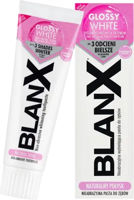 Zdjęcie produktu dla Pasta do zębów wybielająca BLANX Glossy White 75ml