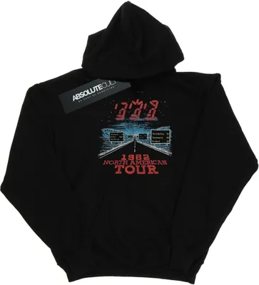 Produktbild von The Police - "North American Tour" Kapuzenpullover für Mädchen BI11860 (152-158) (Schwarz)