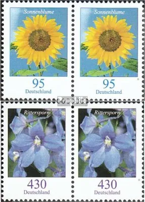 Produktbild von Briefmarken BRD (BR.Deutschland) 2005 Mi 2434wP-2435wP waagerechte Paare(kompl.Ausg.) gestempelt Blumen