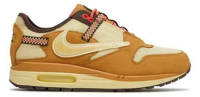 Image de Air Max 1 Travis Scott Cactus Jack Wheat Lemon Drop - EU : 36
