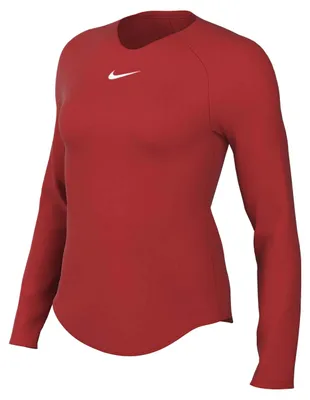 Produktbild von Nike Damen W Nk Df Park 1stlyr JSY Ls T-Shirt, University Red/White, M EU