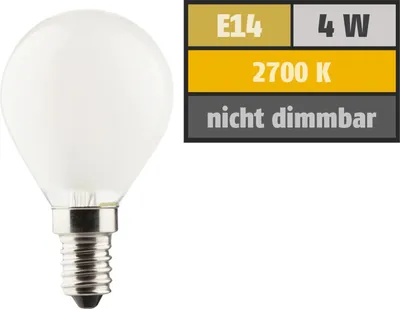 Zdjęcie produktu dla Müller-Licht 400140, 3 W, 25 W, E14, 250 lm, 10000 h, Ciepłe białe