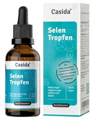Produktbild von Selen Tropfen hochdosiert 50 ml
