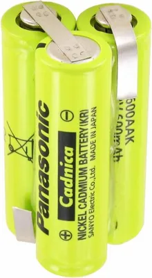 Zdjęcie produktu dla Akumulator NiCd 3,6 V 600 mAh AA z końcówką lutowniczą