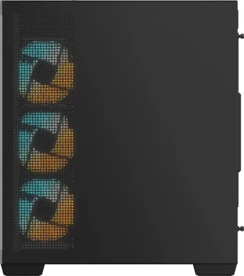 Obrázek produktu pro GIGABYTE C500 PANORAMIC STEALTH, Midi Tower, PC, Černá, ATX, Mini-ATX, Mini-ITX, Sklo, Plast, Ocel, Hraní