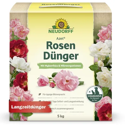 Produktbild von Neudorff - Azet RosenDünger 5 kg mit 100 Tagen Langzeitwirkung