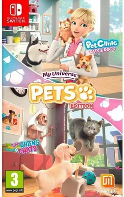 Obrázok produktu pre My Universe Pets Nintendo Switch, simulačná hra, štandardná edícia, od 3 rokov