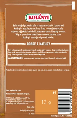 Obrázek produktu pro Ziele Angielskie Całe Kotányi 13 g