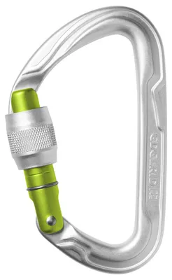 Produktbild von Edelrid Pure Screw III - Robuster und vielseitig einsetzbarer Verschluss-Karabiner, Farbe:silver