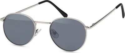 Produktbild von styleBREAKER Uni Panto Sonnenbrille mit runden Gläsern | Metallrahmen mit Federscharnier & UV400 Schutz | verspiegelte oder getönte Flachgläser