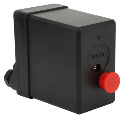 Obrázok produktu pre Profesionálny regulátor tlaku pre kompresor – 380 V, 75–120 PSI, 20 A