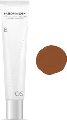 Image de Base of Sweden Waterproof Full Coverage Foundation SPF 30 (Powerful) 30 ml