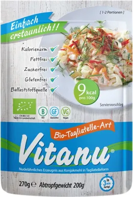 Produktbild von Vitanu Konjak Tagliatelle 200g