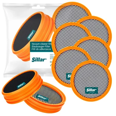 Produktbild von 6× Ersatzfilter für Philips SpeedPro Aqua 5000, kompatibel mit FC6729 FC6728 FC6727 FC6721 FC8009