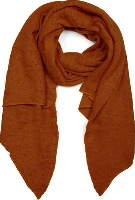 Produktbild von styleBREAKER Damen Schal aus weicher Viskose | einfarbiger Webschal in asymmetrischer Form | große Stola für Herbst und Winter Looks