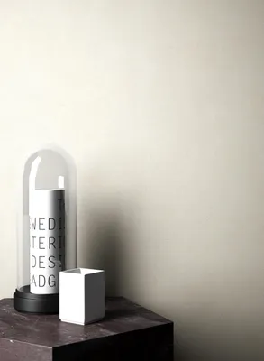 Produktbild von NEWROOM Tapete Beige Vliestapete Leicht Glänzend - Uni Modern Creme Weiß Struktur Monochrom Einfarbig Schlicht